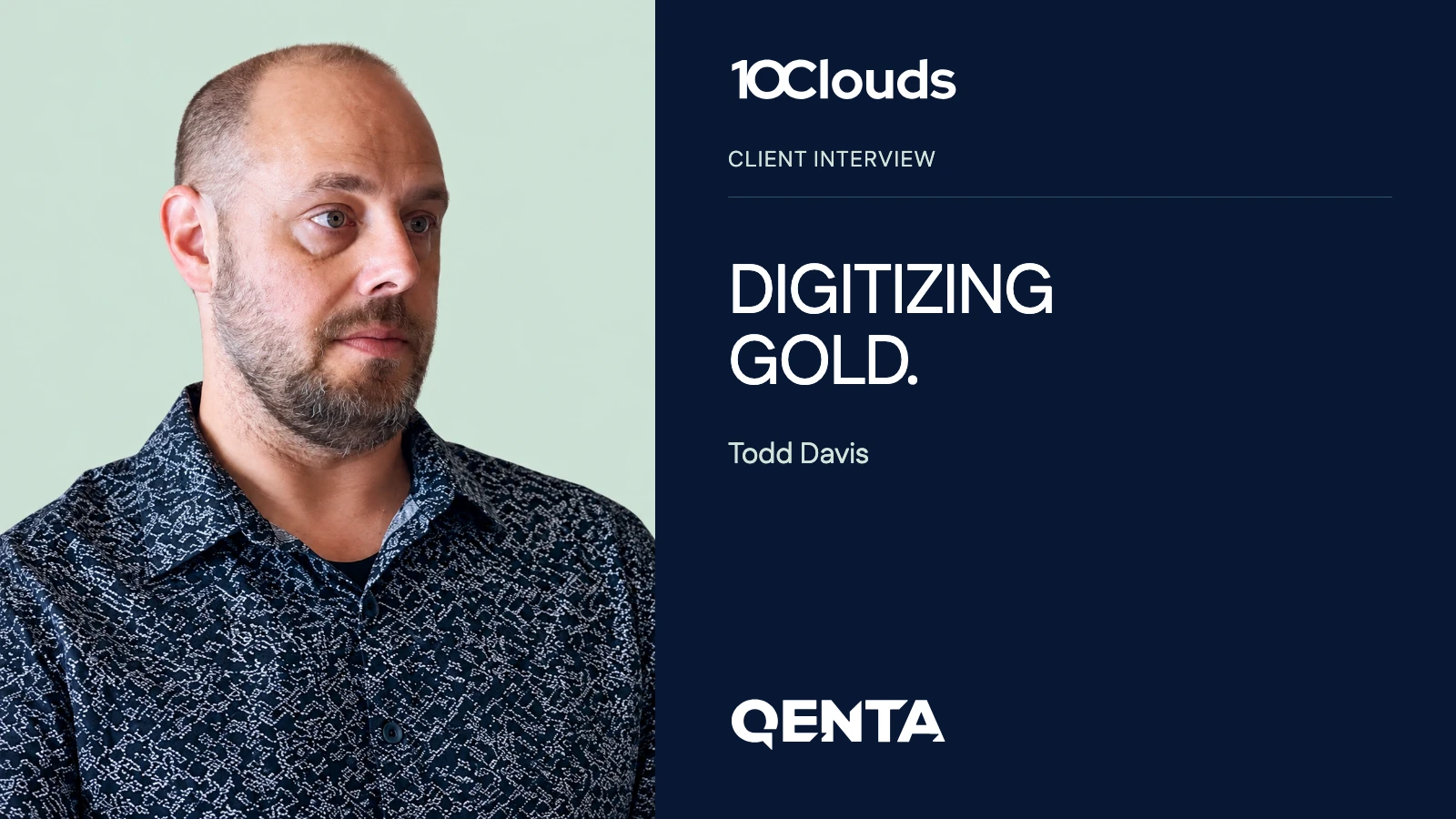 Helping a NASDAQ-listed company in digitizing gold | Qenta