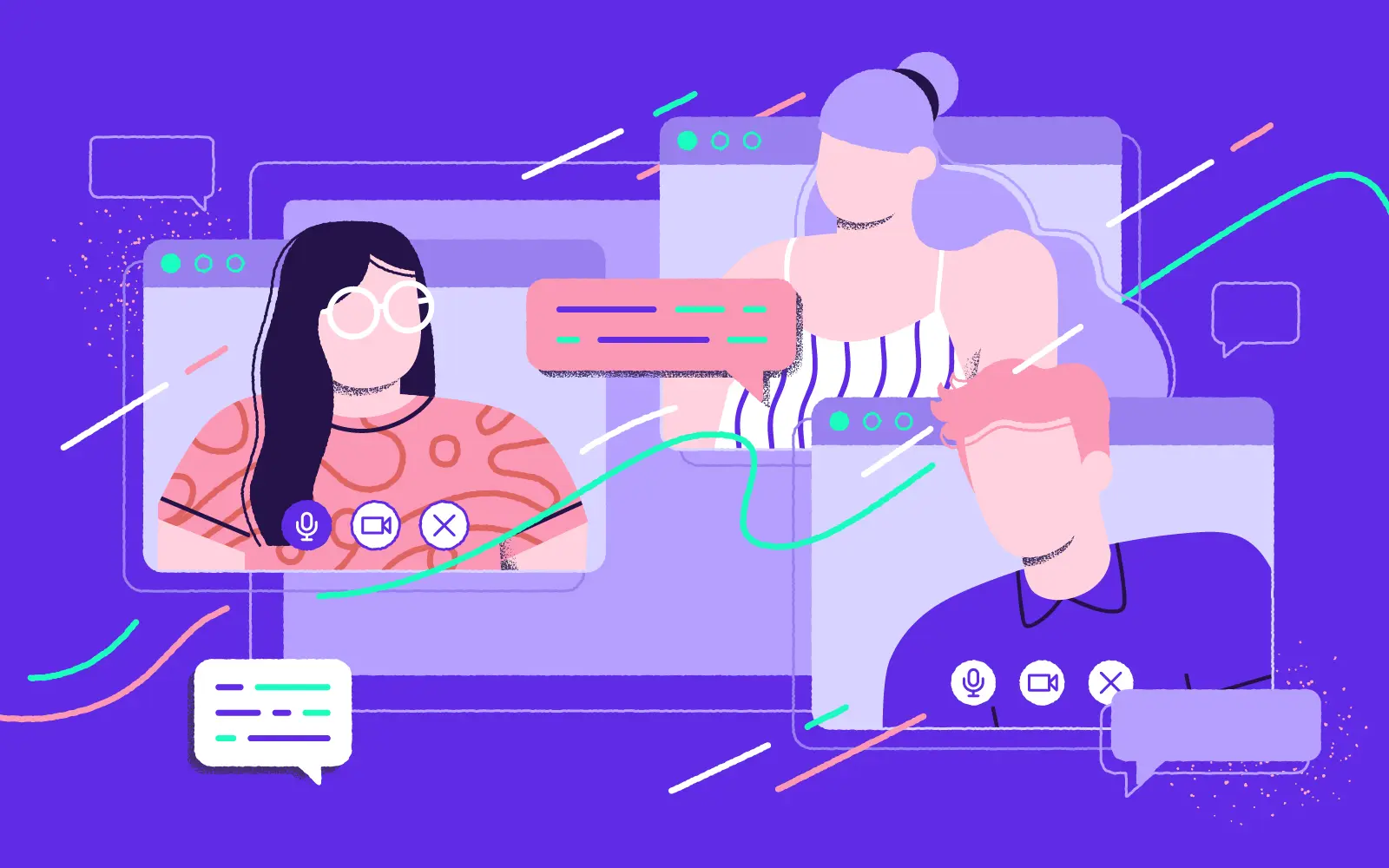 Video conferencing is taking over the old business