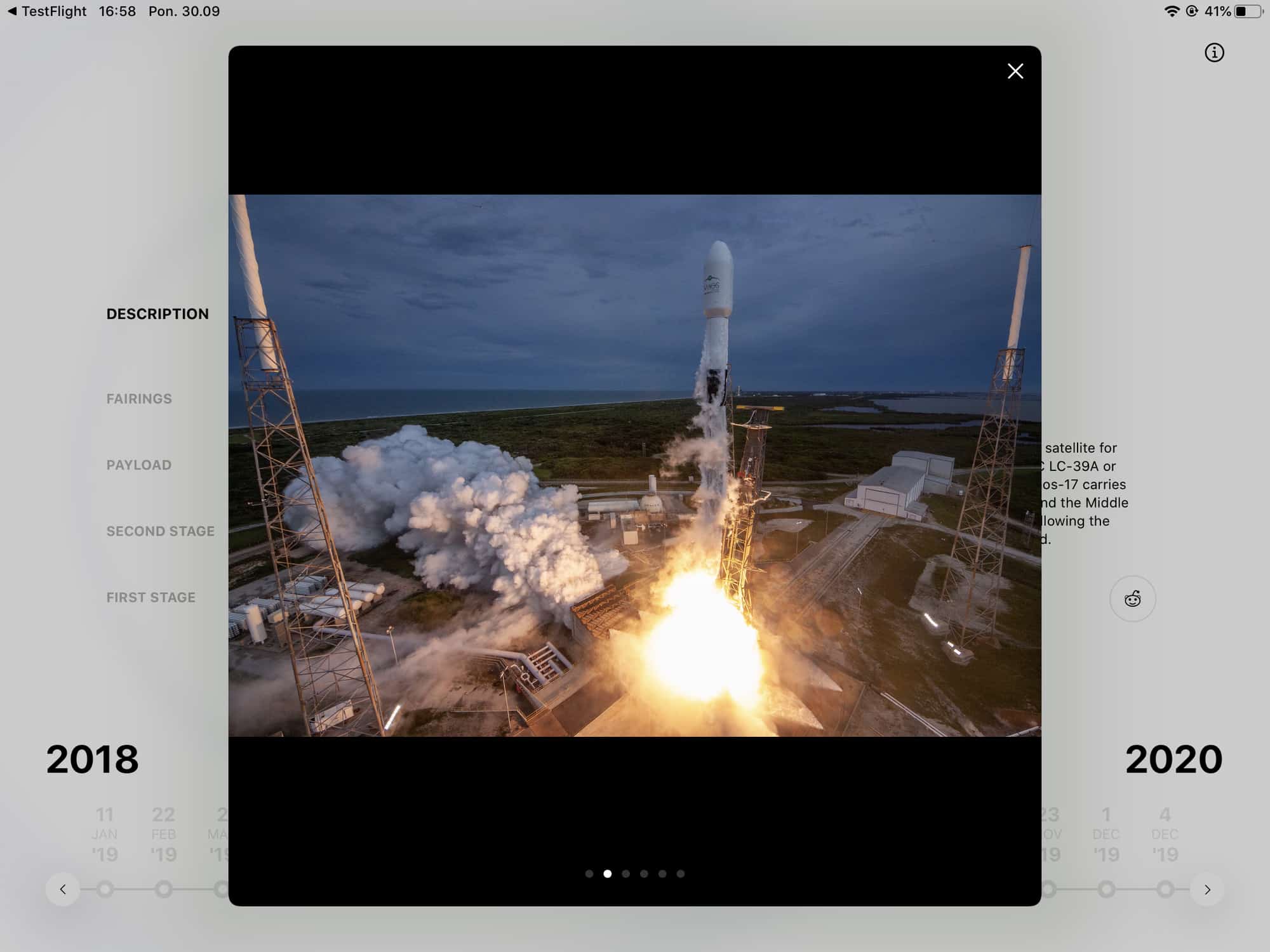 Falcon Tracker – chasing rockets using SwiftUI