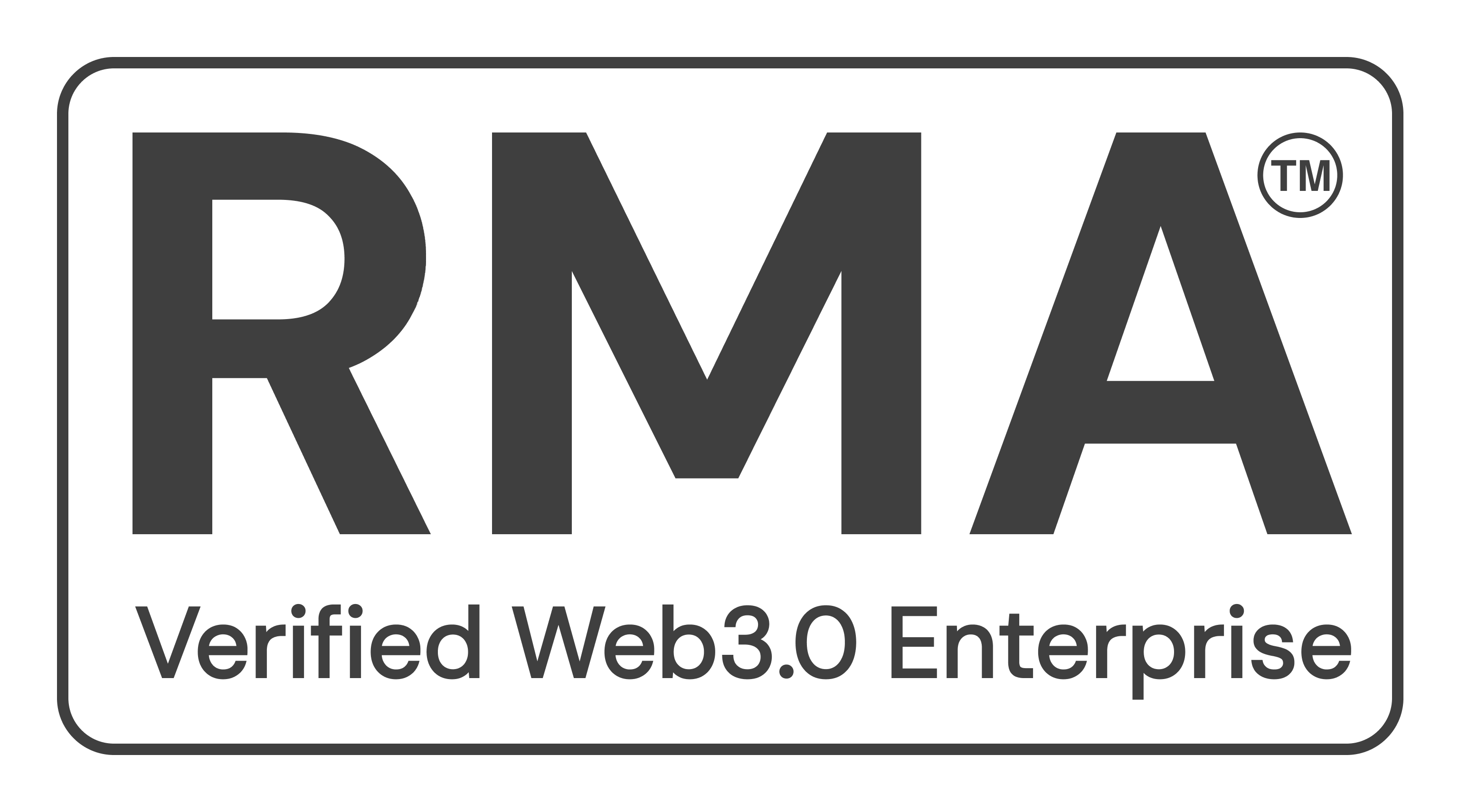 RMA Verified Web3.0 Enterprise badge